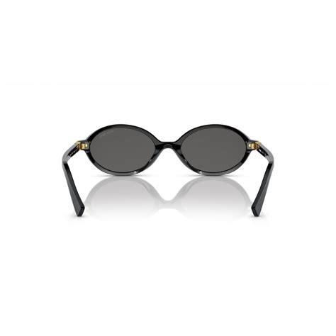 Miu Miu MU 04ZS Sunglasses 1AB5S0 Black .